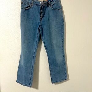 Vintage Levis 550 Relaxed Bootcut Jeans Size 12S Women’s Medium Wash Cotton EUC